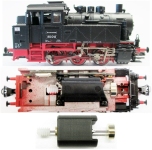 sb modellbau 11582 - TT - Motorisierungssatz für BR 80